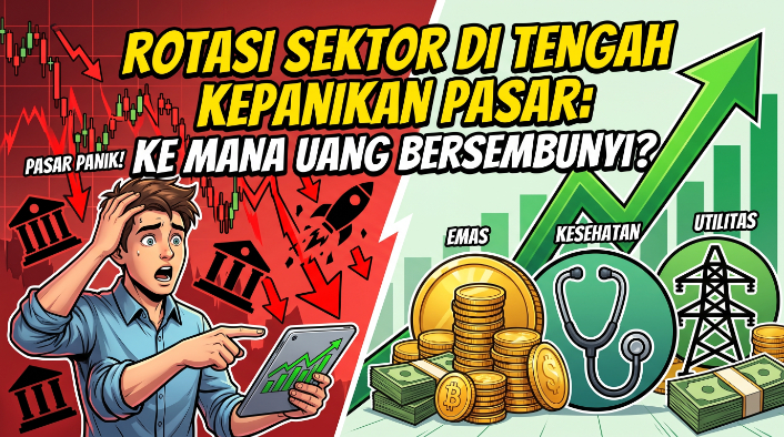 Rotasi Sektor di Tengah Kepanikan Pasar: Ke Mana Uang Bersembunyi?