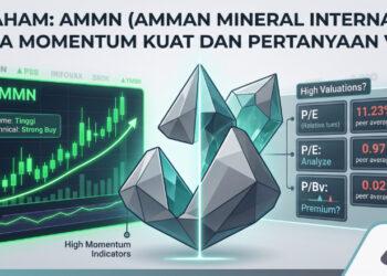 Bedah Saham: AMMN (Amman Mineral Internasional) — Antara Momentum Kuat dan Pertanyaan Valuasi