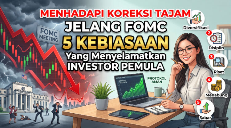 Menghadapi Koreksi Tajam Jelang FOMC: 5 Kebiasaan yang Menyelamatkan Investor Pemula