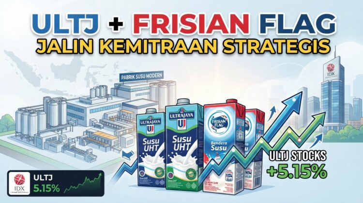 Ultrajaya dan Frisian Flag Indonesia Jalin Kemitraan Strategis